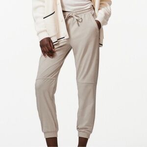 Zara Women’s Beige Suede Jogger Pants